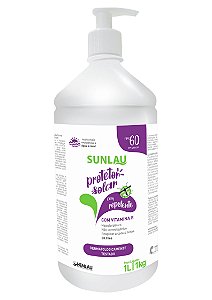 PROTETOR SOLAR SUNLAU FPS60 COM REPELENTE UVA/UVB HENLAU 1kg