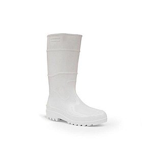 BOTA DE PVC WORKFLEX BRANCO COM FORRO CANO LONGO 34 CM CA 39204