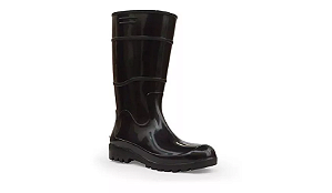 BOTA DE PVC WORKFLEX PRETO COM FORRO CANO LONGO 34 CM CA 39184