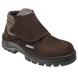 BOTA DE SEGURANÇA MARLUVAS 50B22VEL BICO COMPOSITE COURO NOBUCK VELCRO  C.A 25933