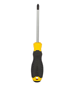 CHAVE DE FENDA CRUZADA STANLEY EMBORRACHADA PHILLIPS