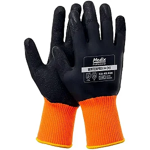 LUVA DE SEGURANÇA WINTERPRO MEDIX PARA BAIXA TEMPERATURA DUPLO FORRO IMPERMEÁVEL CA 49926