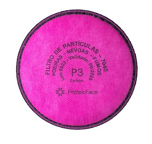 FILTRO PARTICULADO PROTECFACE 7040 VO/P3