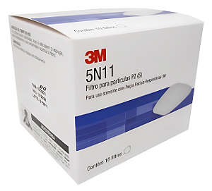 PRÉ FILTRO 3M 5N11 P2 PARA RESPIRADOR FACIAL 1 Unidade