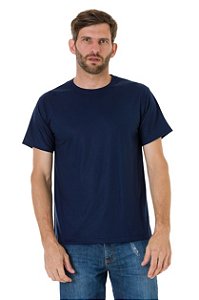 CAMISETA K2M 30/1 PV MANGA CURTA LISA AZUL ROYAL