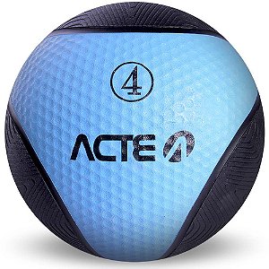 Medicine Ball 4Kg Azul T104 Acte Sports