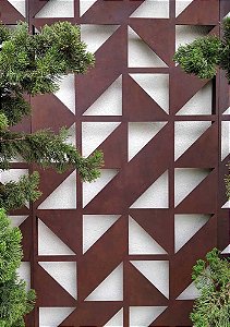 painel decorativo em chapa aço #2,0mm - 1200X3000mm