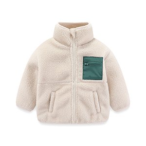 Casaco  infantil peluciado de inverno