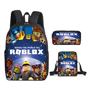 Mochila Roblox Anime Cartoon infantil