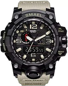 Relogio Smael mergulho Tatico Militar Masculino Esportivo