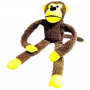 Mordedor para Cães em formato de Macaco de Pelúcia