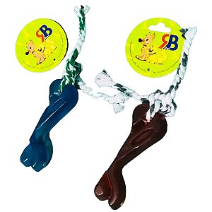 Brinquedo para Cães em Formato de Osso Ataque Bone Cristal