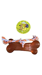 Brinquedo para Cães em Formato de Osso Higiênico Maciço Bone Cristal