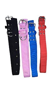 Coleira Dupla para Cães de Nylon