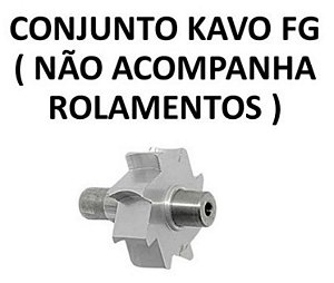 CONJUNTO EIXO/ROTOR KAVO FG