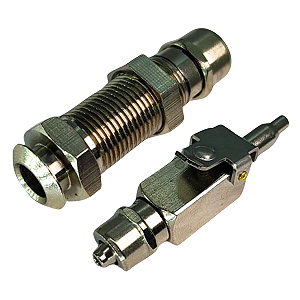 Kit Engate Rápido Macho 1/4 E Engate Fêmea 1/4 Odontológico
