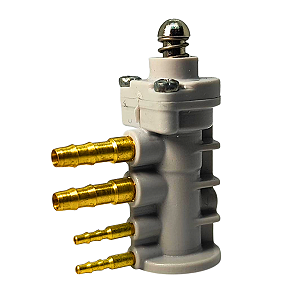 VALVULA INTERRUPTORA 4 VIAS INJETADA DABI