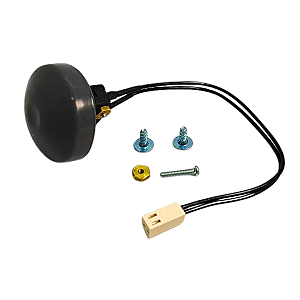 KIT BOTAO PEDAL JOYSTICK 3 TECLAS COM PARAFUSO