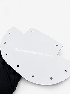 Chapa Base Para Pedal da Cadeira Gnatus Syncrus/Saevo