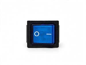 INTERRUPTOR 4 POLOS AZUL