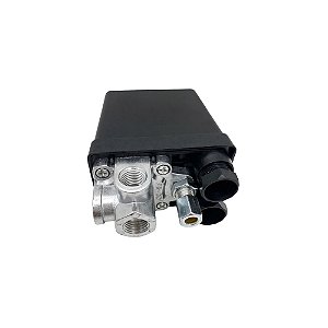 PRESSOSTATO VERTICAL 80/120  4 VIAS PARA COMPRESSOR