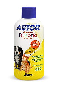 Shampoo Astor Filhotes 500ml Mundo Animal