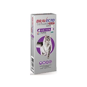 Bravecto Plus para gatos de 6,25 a 12,5 kg pipeta