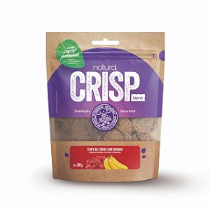 Snack Natural Crisp Chips Carne Banana 20g