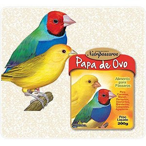 Nutripassaros Mistura Coleirinha e Papa-Capim 500g - Laicão