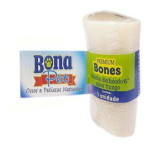 Bona Pet Osso Recheado Frango 6”