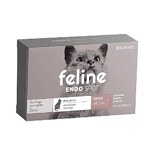 Feline Endospot Gatos Ate 2kg  0,40ml