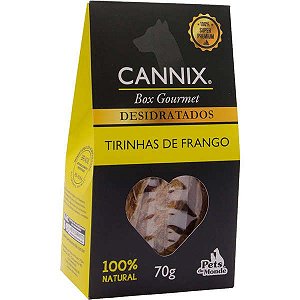 Cannix Gourmet Tirinhas De Frango 70g