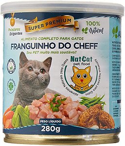 Nat Cat Patê Franguinho Do Cheff 280g