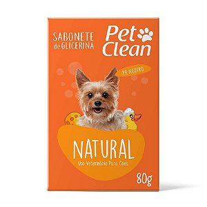 Pet Clean Sabonete Natural 80g