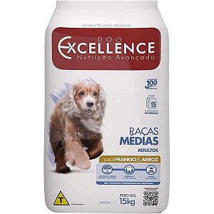 Excellence Cão Adulto Frango Raças Médias 15kg