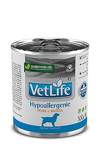 Vet Life Nat Wet Dog Hypoal Peixe 300g