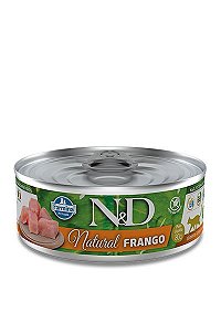 N&d Wet Feline Natural Frango 80g