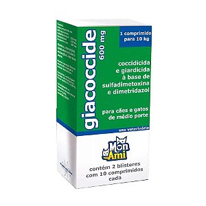 Giacoccide 20 Comprimidos
