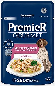 Premier Gourmet Cao Adulto Pm Frango 85g