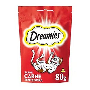 Dreamies Petisco para Gatos Adulto Carne