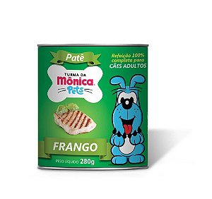 Turma Monica Lata Pate Cao Adulto Frango 280g