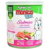 Turma Monica Lata Gato Salmao Legumes 280g