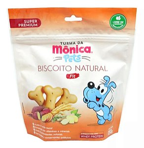 Biscoito Natural Fit 150g Para Cães Turma Da Mônica