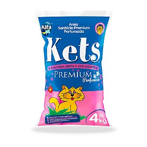 Areia Higiênica Kets Premium Perfumada