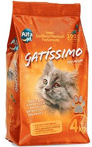 Areia Higiênica Gatíssimo com carvão ativado