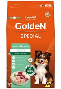 Ração Golden Cao Special Filhote Raças Pequenas