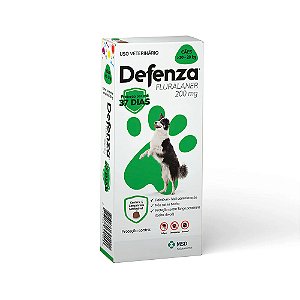 Defenza Antipulgas e Carrapatos para Cães de 10-20 kg 200mg 1 Comprimido Msd