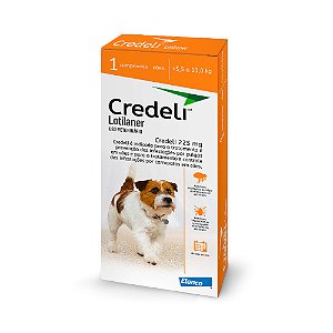 Antipulgas Credeli  Caes 225mg 5,5-11kg 1 Comp