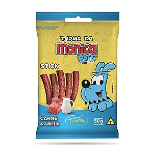Turma Da Monica Palito Carne Leite Filhotes 50g