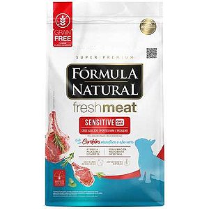 Fórmula Natural Fresh Meat Sensitive Cães Adultos Portes Mini e Pequeno